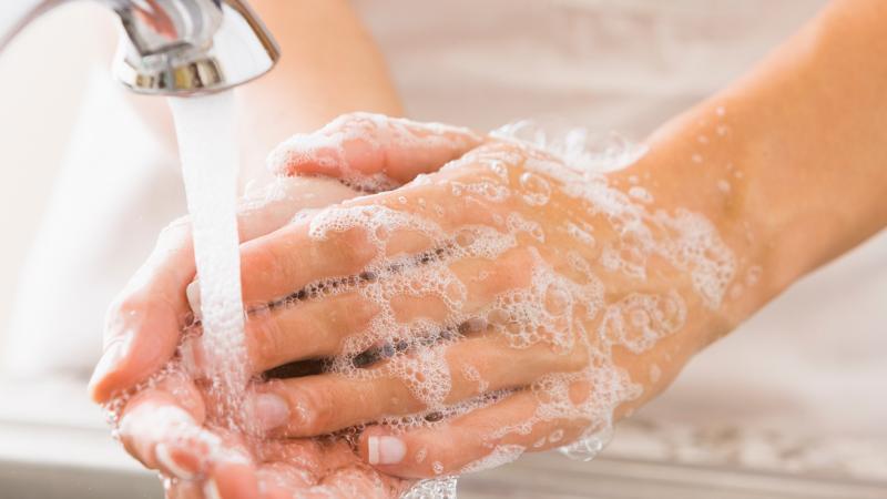 hand washing