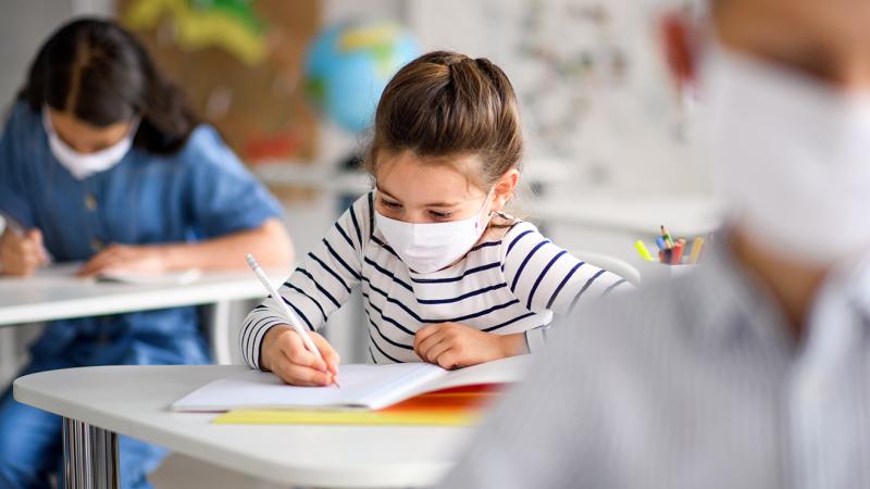Photo of girl in school