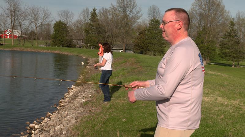 Scott Montgomery fishing