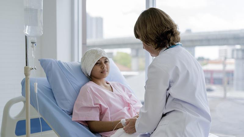 doctor with pediatric patient